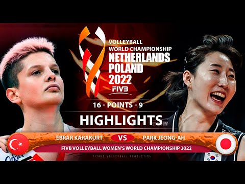 Ebrar Karakurt vs Park Jeong-ah | Türkiye vs Korea | | Highlights | World Championship 2022 (HD)