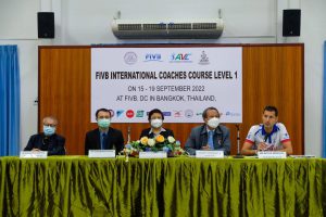 FIVB INTERNATIONAL LEVEL-1 COACHES COURSE COMMENCES IN THAILAND