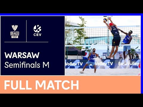 Full Match | 2022 Volleyball World Beach Pro Tour Futures | Warsaw | Semifinals
