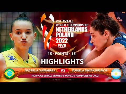 Gabriela Guimarães vs Daniela Simian Bulaich | Brazil vs Argentina |  Highlights | World Champ 2022