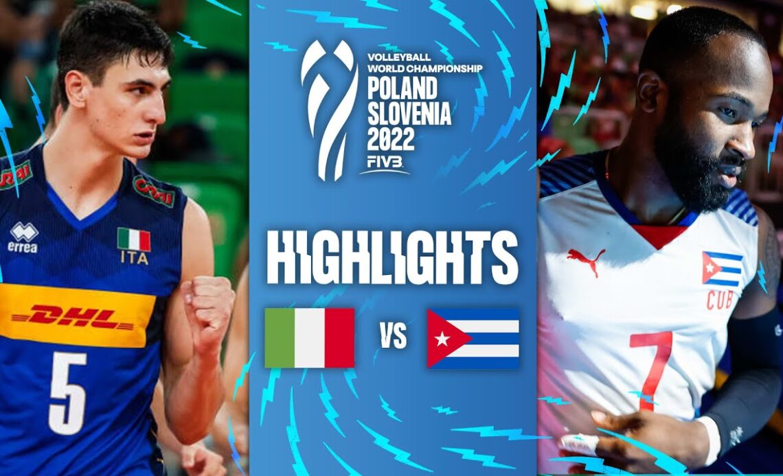 🇮🇹 ITA vs. 🇨🇺 CUB - Highlights Final Phase | Men's World Championships 2022