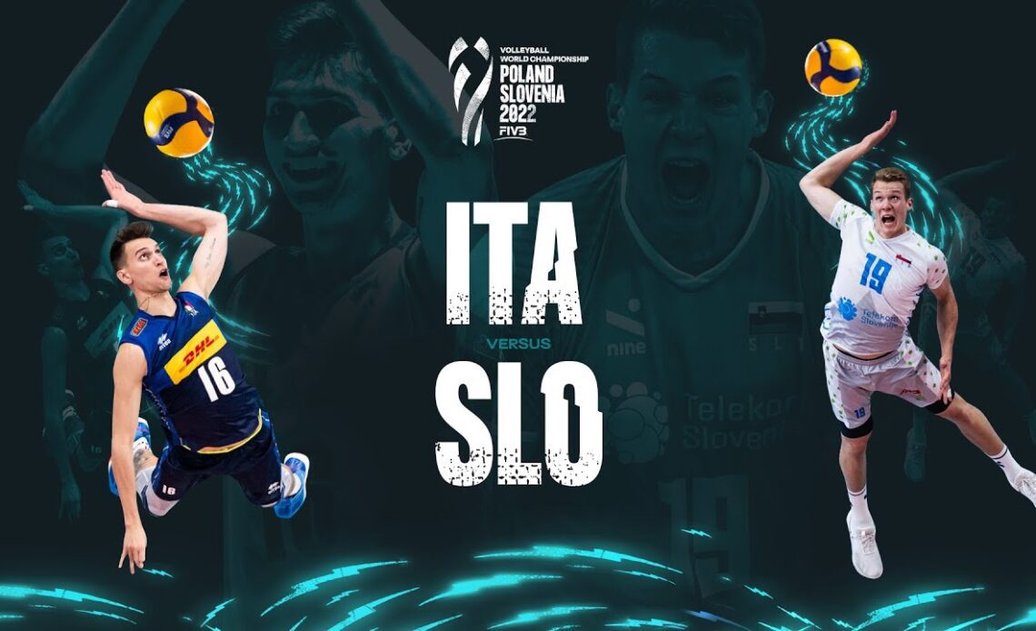 🇮🇹 ITA vs. 🇸🇮 SLO - Highlights Semi Finals | Men's World Championships 2022