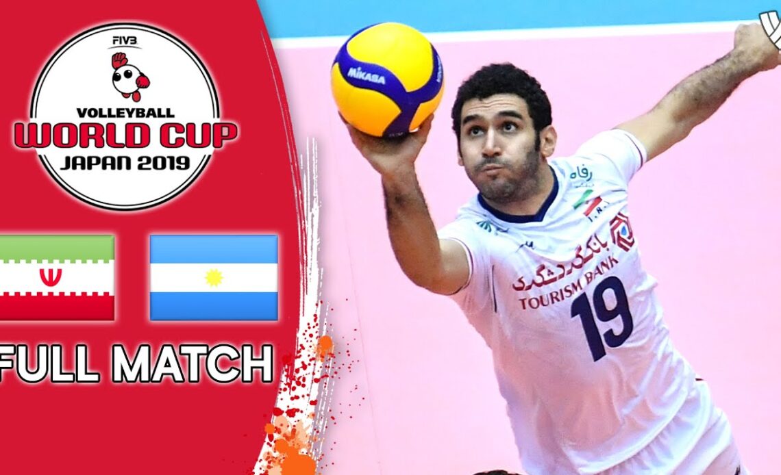 Iran 🆚 Argentina - Full Match | Men’s Volleyball World Cup 2019