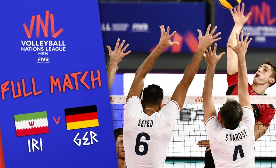 Iran 🆚Germany - Full Match | Men’s Volleyball Nations League 2019