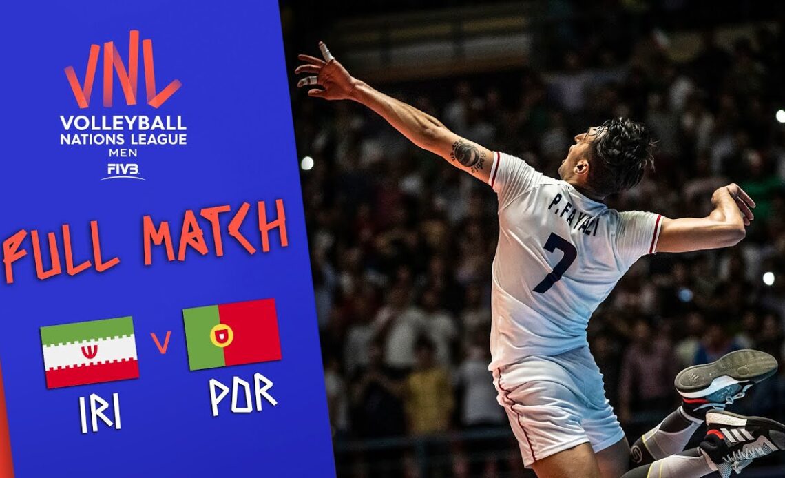 Iran 🆚 Portugal - Full Match | Men’s Volleyball Nations League 2019