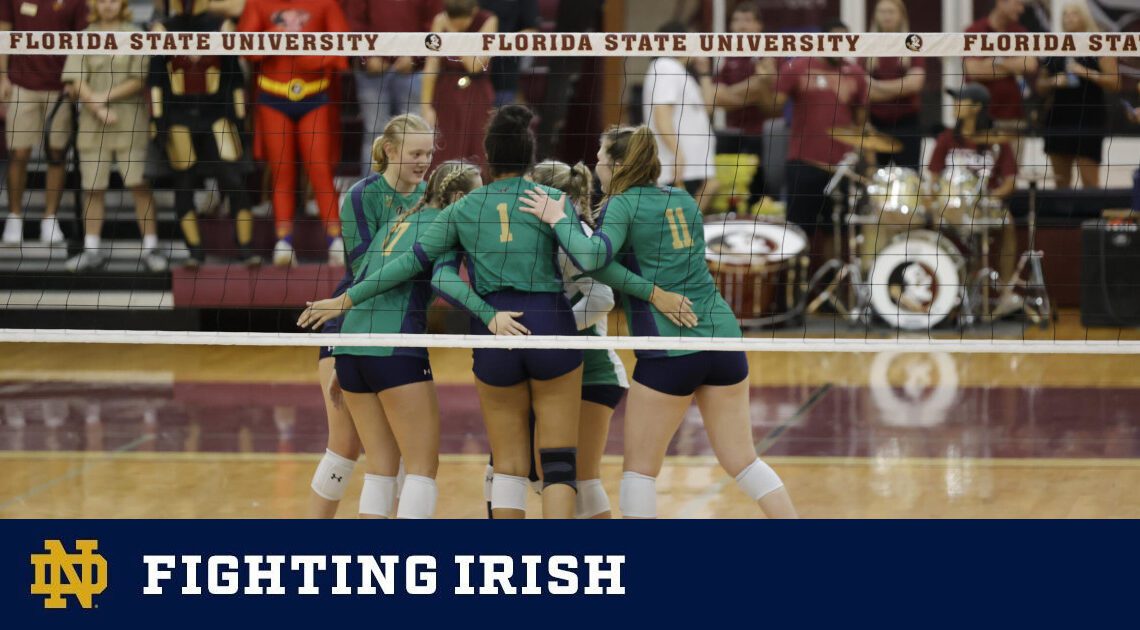 Irish Fall to Florida State in ACC Opener – Notre Dame Fighting Irish – Official Athletics Website