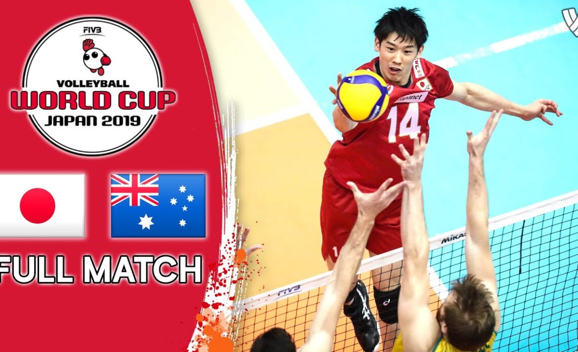 Japan 🆚 Australia - Full Match | Men’s Volleyball World Cup 2019