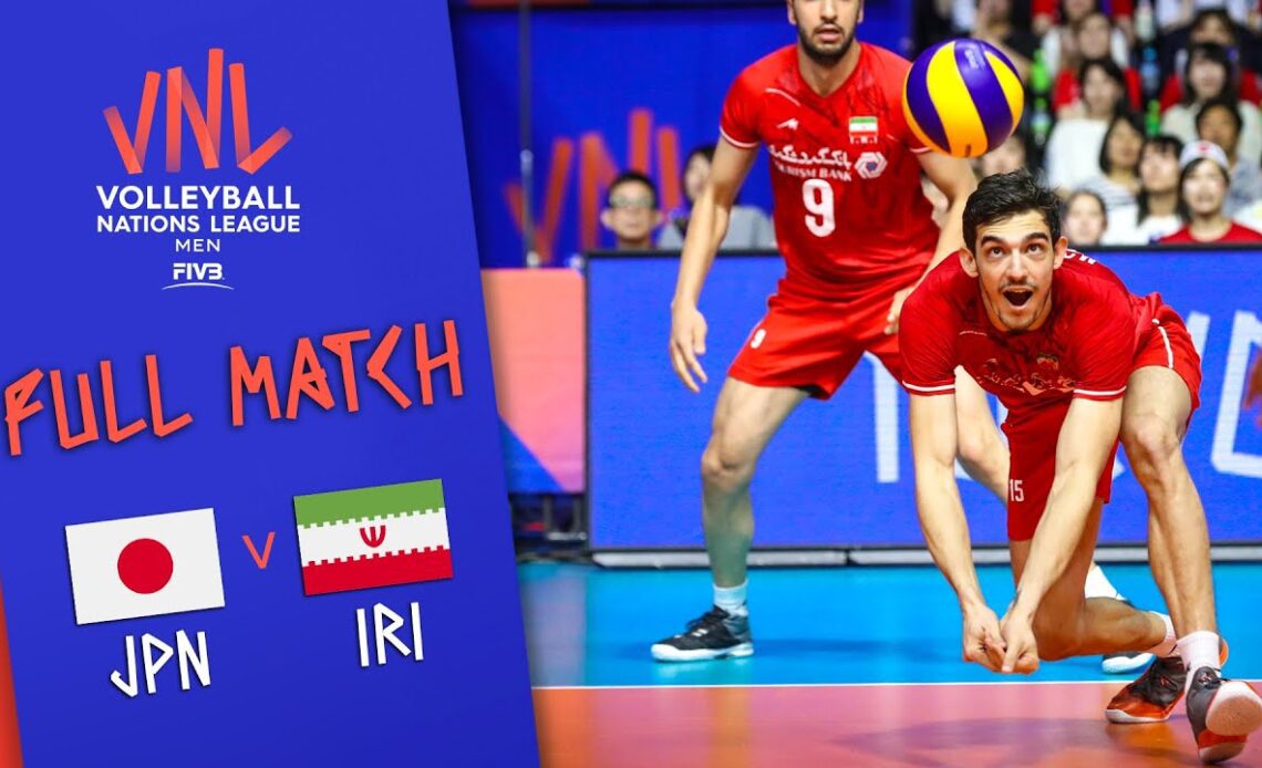 Japan 🆚 Iran - Full Match | Men’s Volleyball Nations League 2019