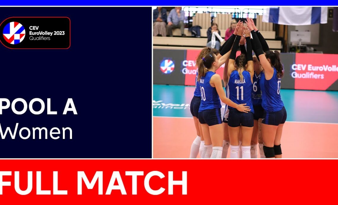 LIVE | Israel vs. Romania - CEV EuroVolley 2023 Qualifiers