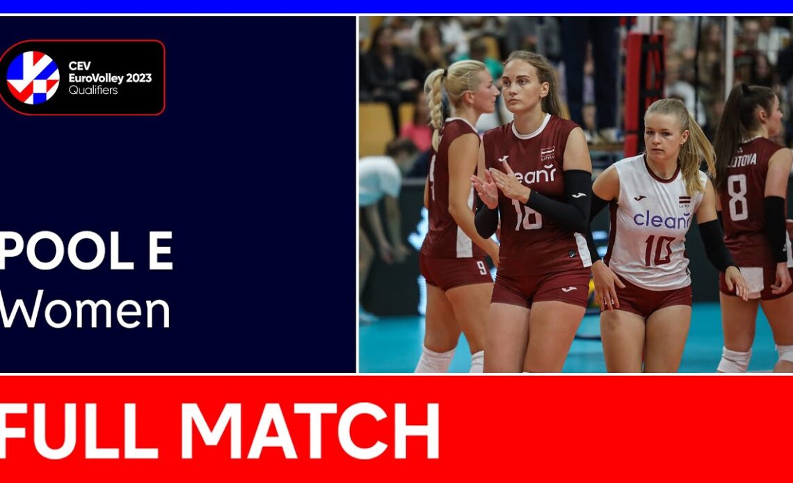 LIVE | Latvia vs. Slovakia - CEV EuroVolley 2023 Qualifiers