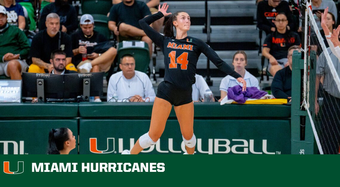 Miami Defeats Notre Dame for First ACC Victory – University of Miami Athletics