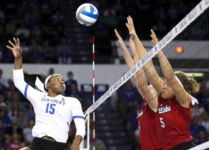 NCAA volleyball: Huskers rout UK, Pitt sweeps Ohio St., Rice upsets Creighton