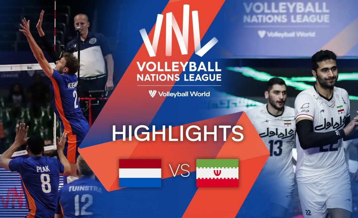 🇳🇱 NED vs. 🇮🇷 IRI - Highlights Week 1 | Men's VNL 2022