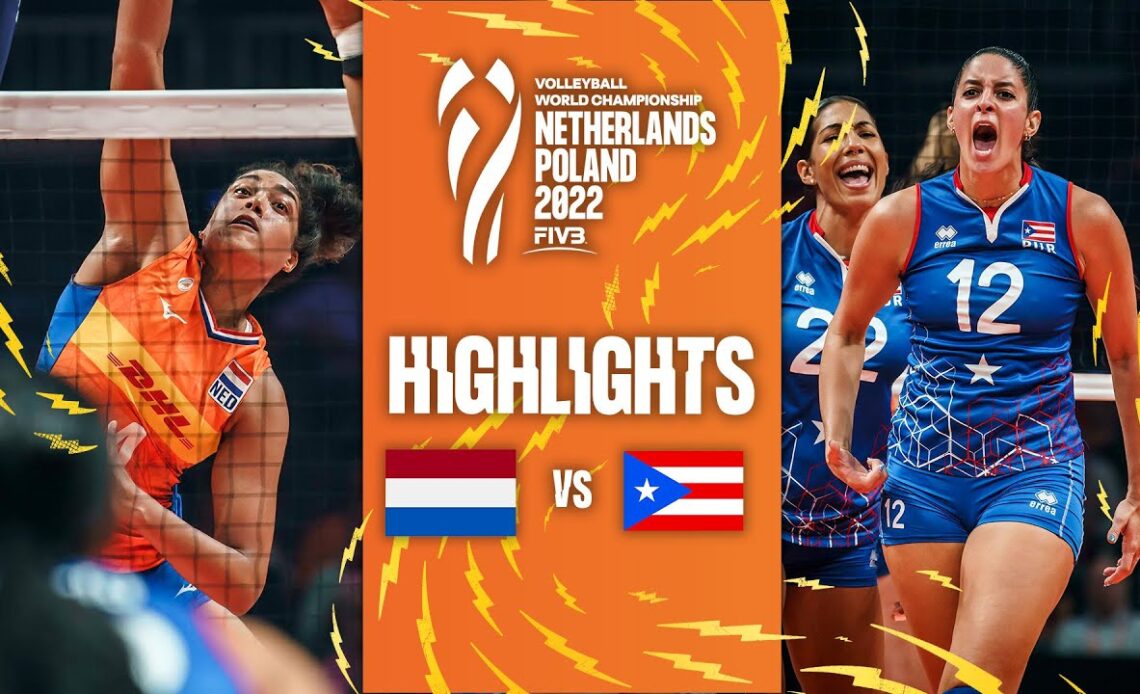 🇳🇱 NED vs. 🇵🇷 PUR - Highlights  Phase 1 | Women's World Championship 2022