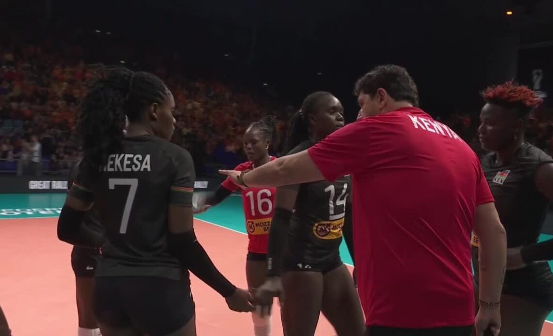 Netherlands vs. Kenya - VBW - Women World Championship - Match Highlights