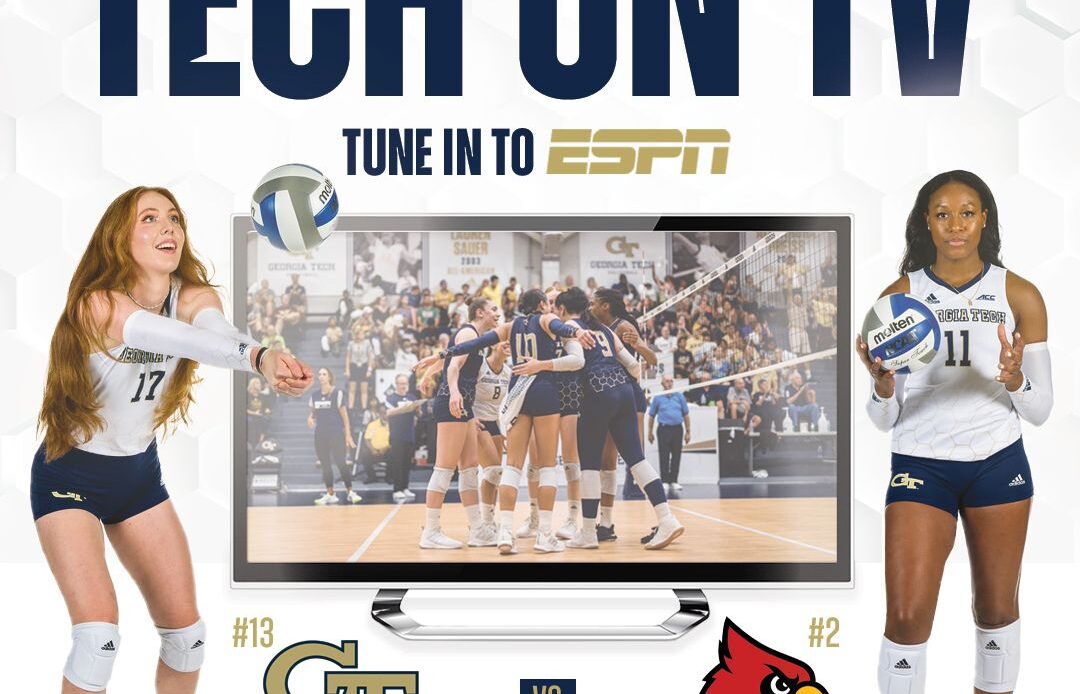 No. 13 Tech to Make First ESPN Appearance at No. 2 Louisville – Georgia Tech Yellow Jackets