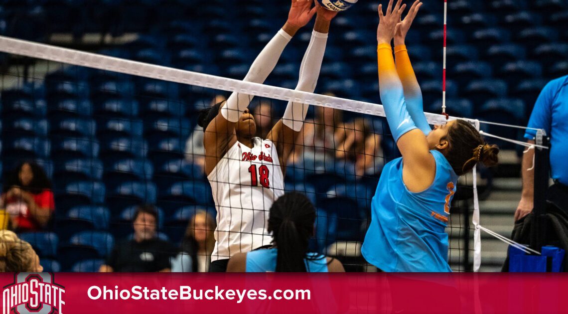 No. 5 Buckeyes Sweep Tennessee Saturday Evening – Ohio State Buckeyes