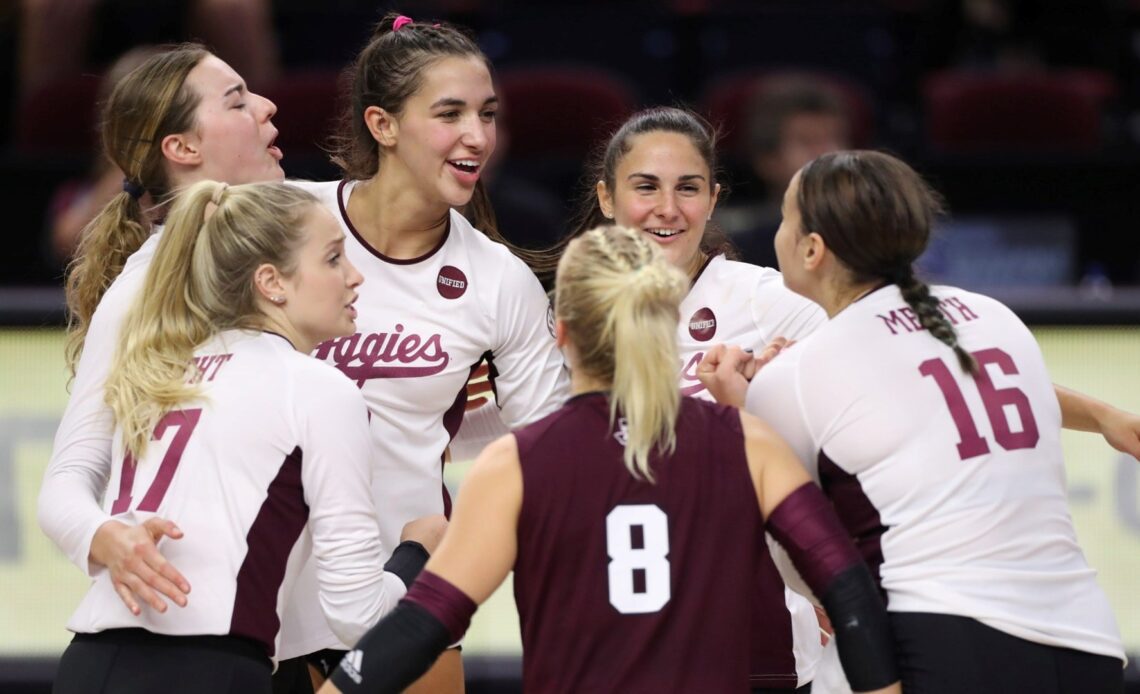 No. 6 Pitt Tops Texas A&M Sunday, 3-0 - Texas A&M Athletics