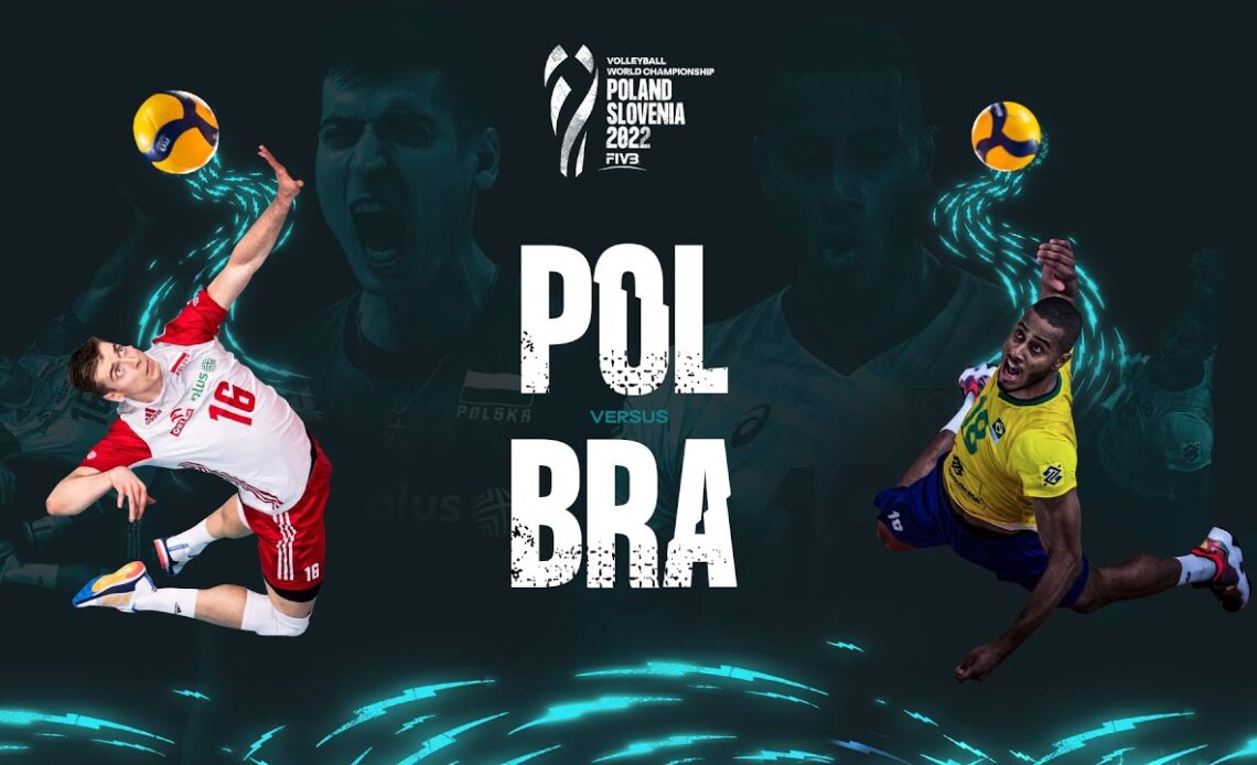 🇵🇱 POL vs. 🇧🇷 BRA - Highlights Semi Finals | Men's World Championships 2022