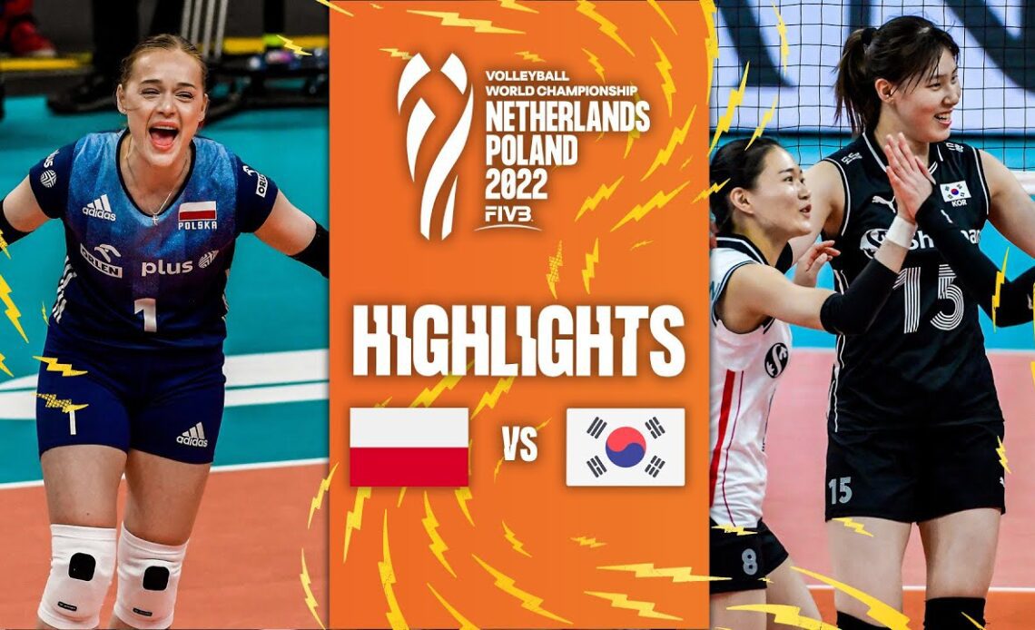 🇵🇱 POL vs. 🇰🇷 KOR - Highlights  Phase 1 | Women's World Championship 2022