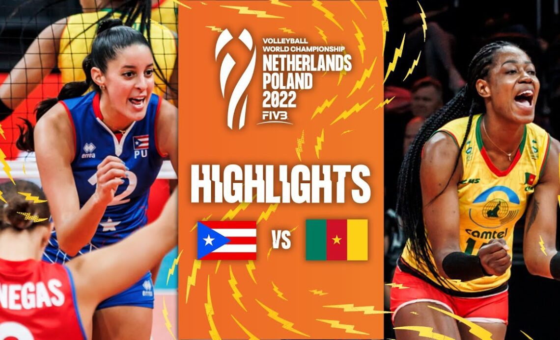 🇵🇷 PUR vs. 🇨🇲 CMR - Highlights  Phase 1 | Women's World Championship 2022