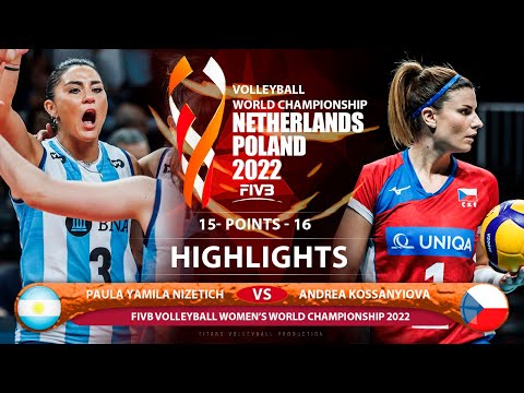 Paula Yamila Nizetich vs Andrea Kossanyiova | Argentina vs Czech Republic | Highlights World Champ