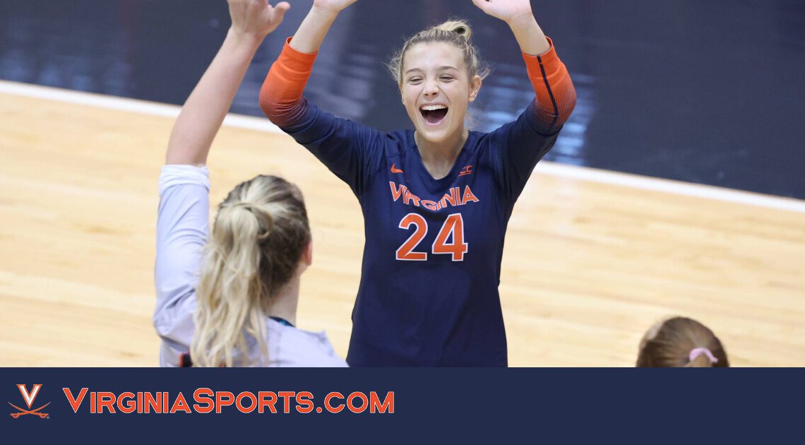 Photo Album: UVA Volleyball vs. East Carolina