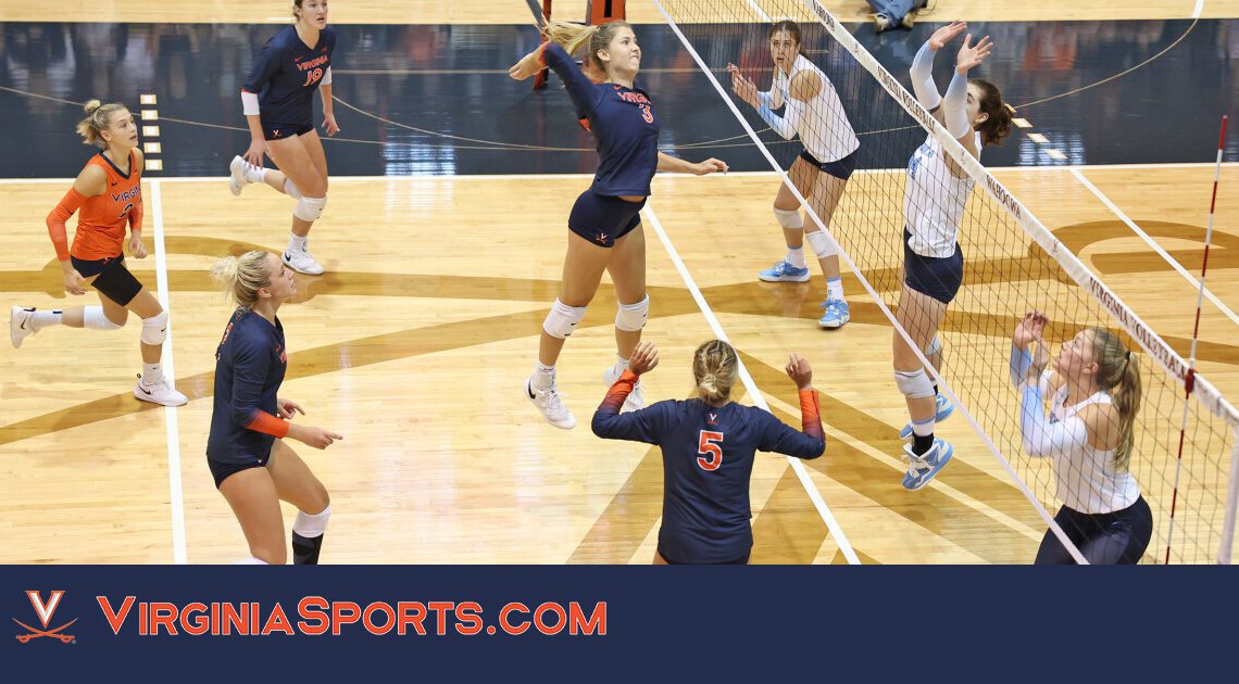 Photo Album: UVA Volleyball vs. North Carolina