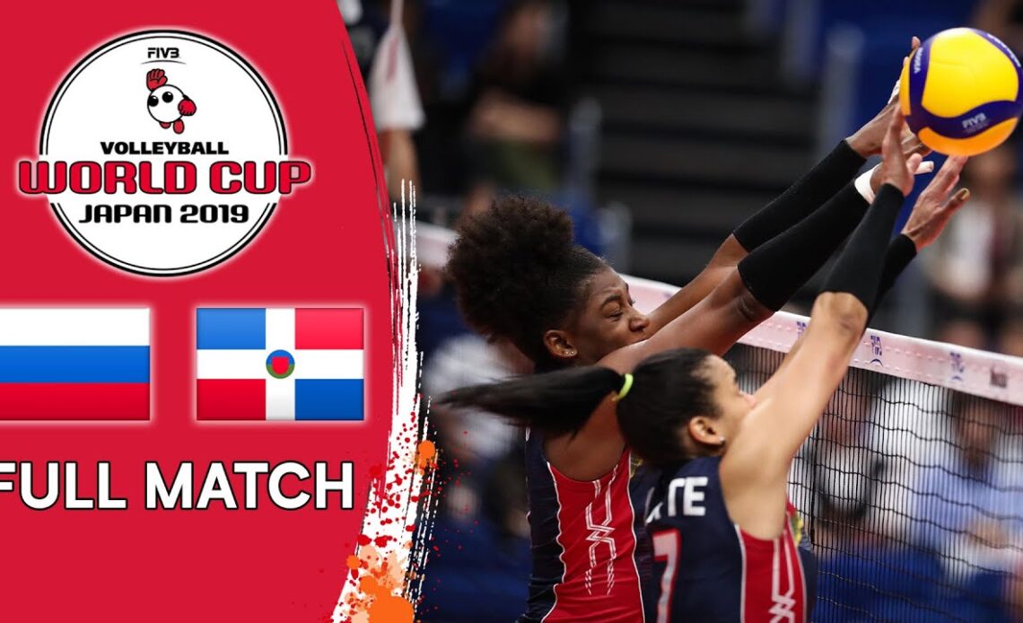 Russia 🆚 Dominican Republic - Full Match | Women’s Volleyball World Cup 2019