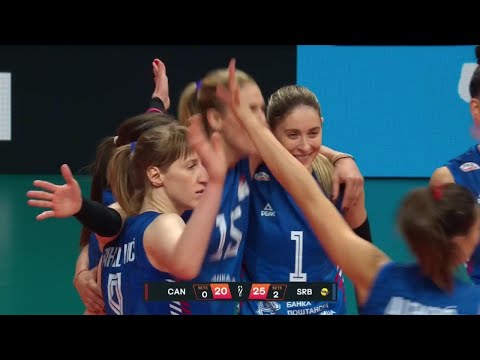 Serbia vs. Canada - VBW - Women World Championship - Match Highlights