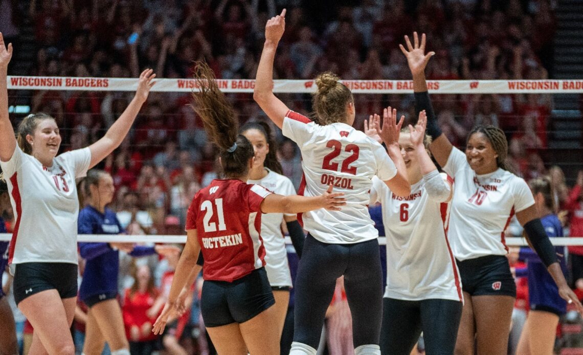 Serving up Six: Badgers host Penn State, Illinois