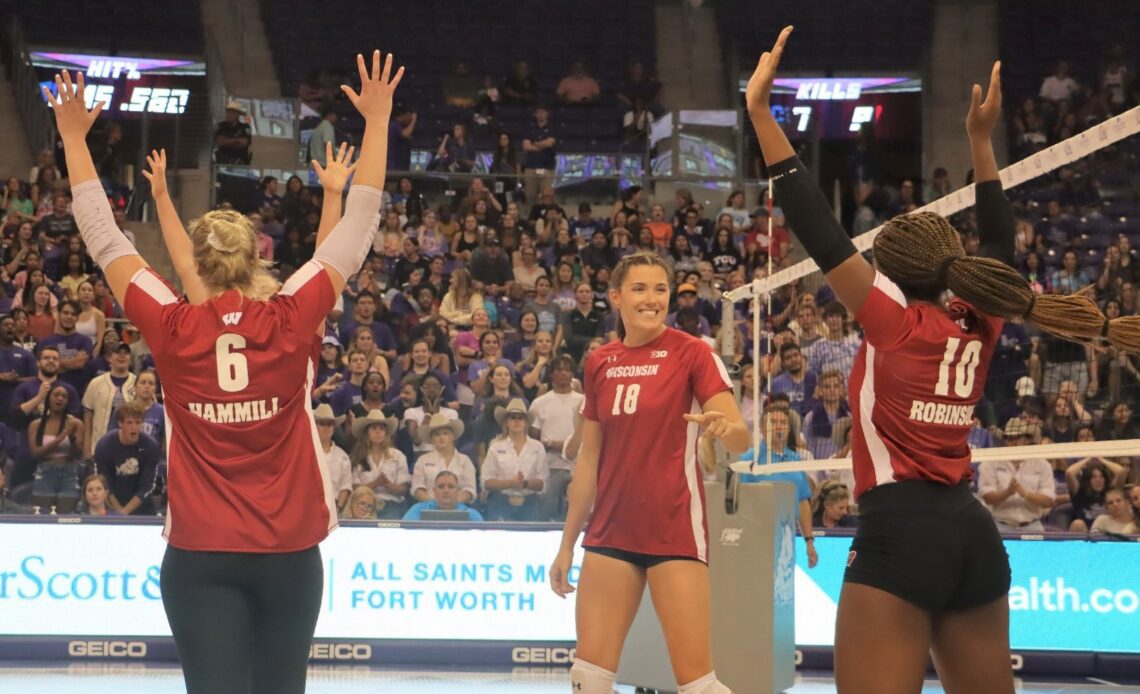 Serving up six: Badgers open home season