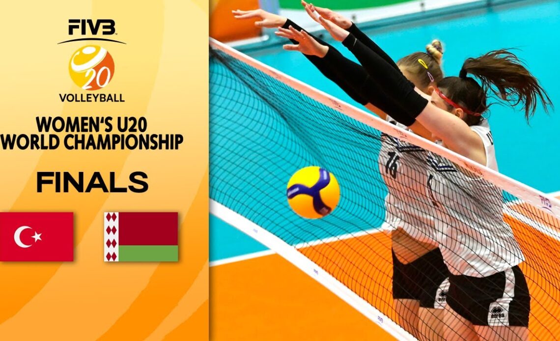 TUR vs. BLR - Full Final 9-10 | Women's U20 Volleyball World Champs 2021