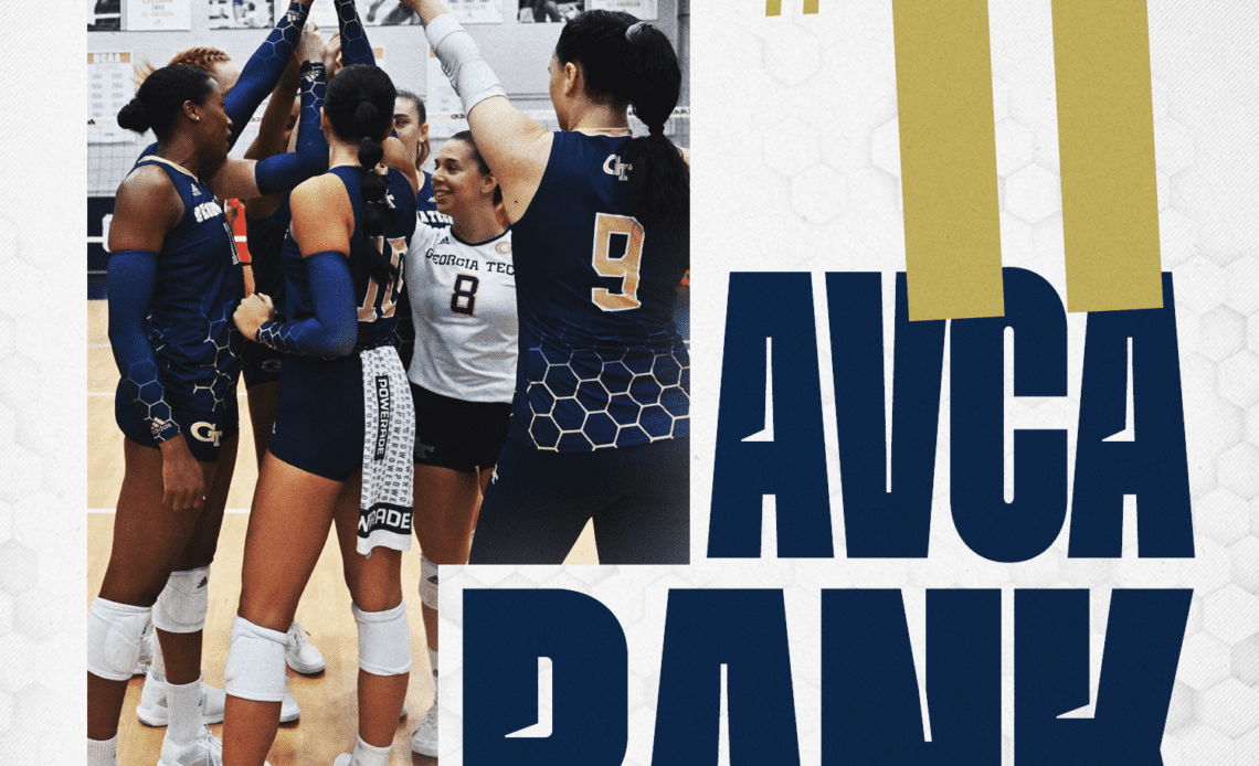 Tech Climbs to No. 11 in AVCA Top 25 – Georgia Tech Yellow Jackets