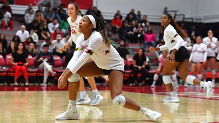 Terps Fight Back From 2-0 Deficit, Fall To Indiana In Five Sets