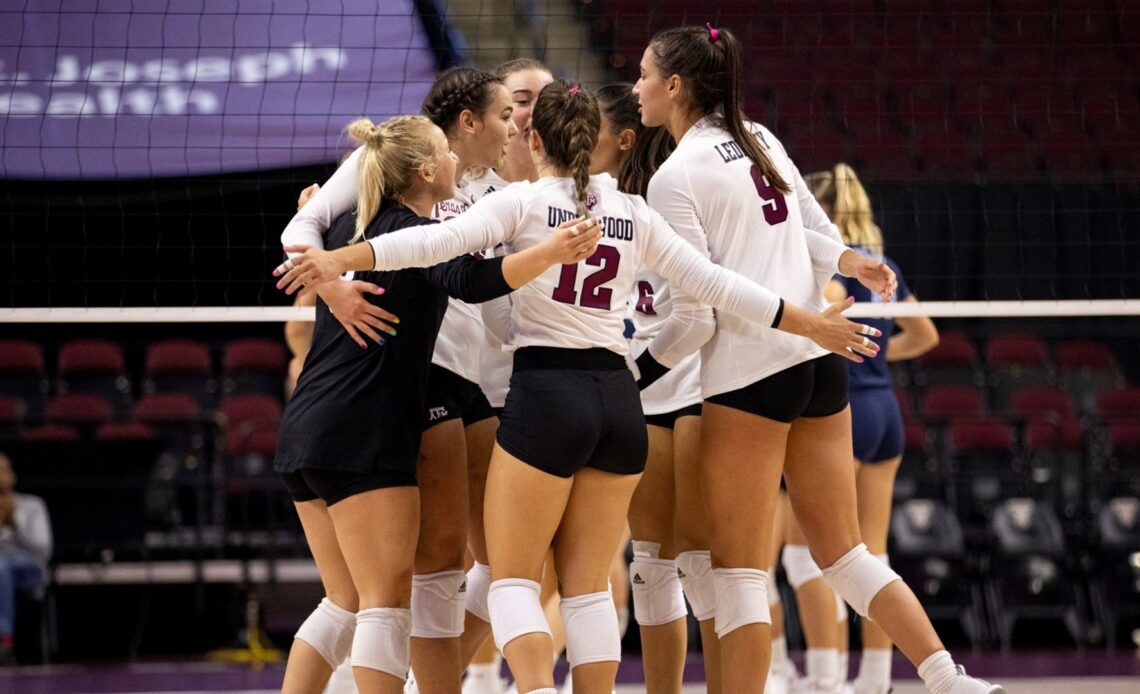 Texas A&M Sweeps Memphis Friday Night - Texas A&M Athletics