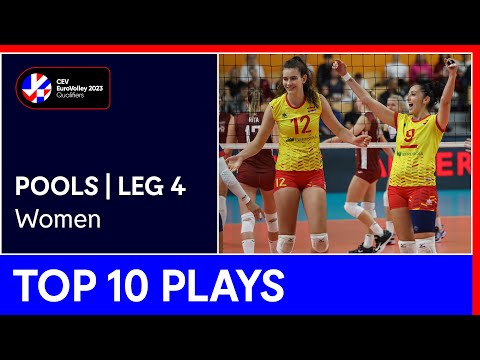 Top 10 Plays | CEV EuroVolley 2023 Qualifiers | Women (Leg 4)