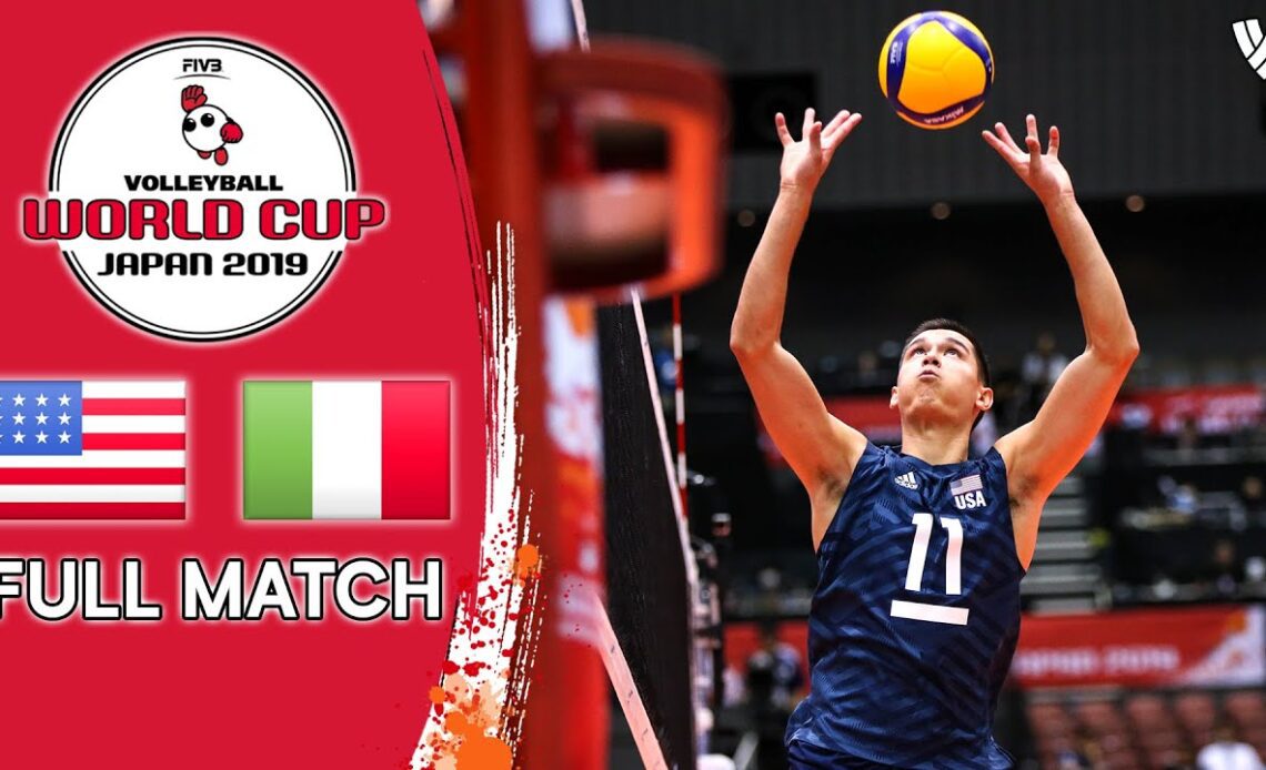 USA 🆚 Italy - Full Match | Men’s Volleyball World Cup 2019