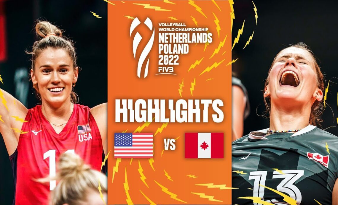 🇺🇸 USA vs. 🇨🇦 CAN - Highlights  Phase 1 | Women's World Championship 2022