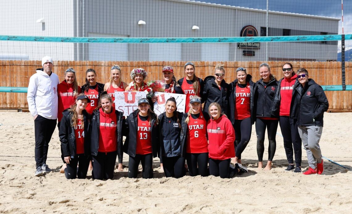 Utah Beach Volleyball Closes Out Home Weekend