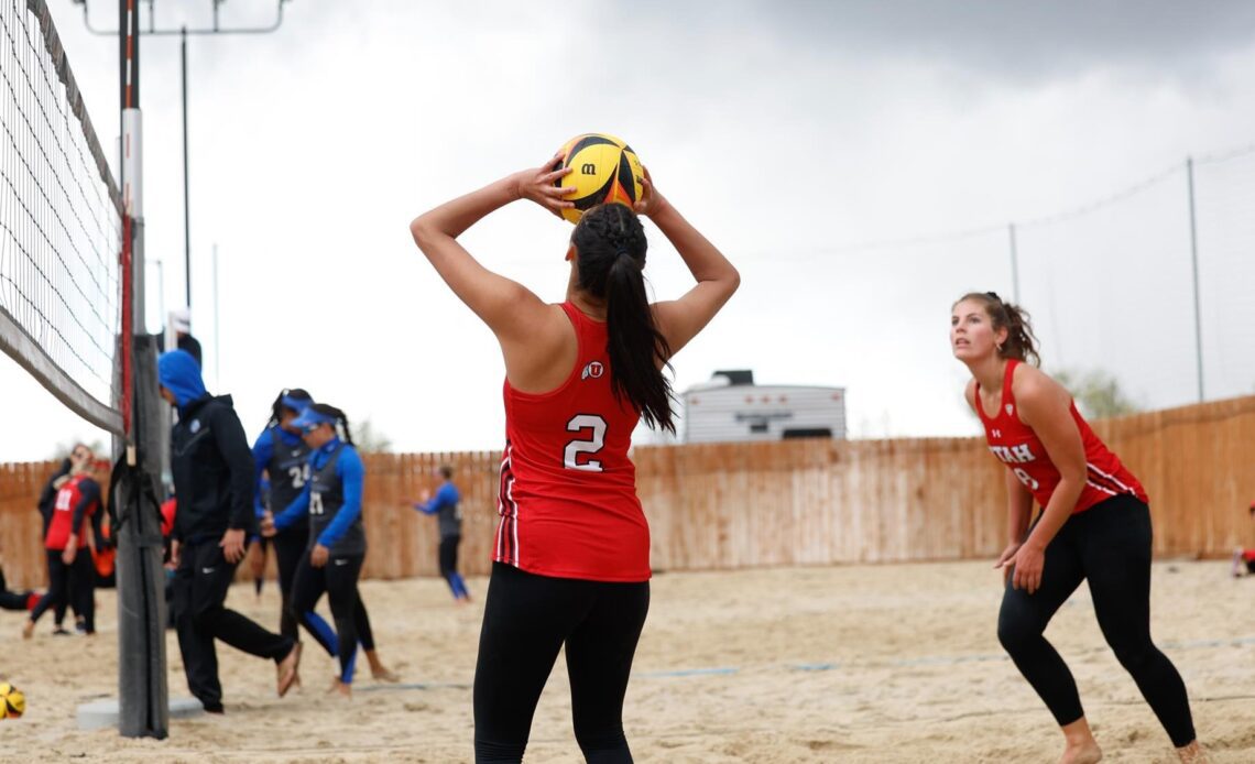 Utah Beach Volleyball Set For Pac-12 Championships