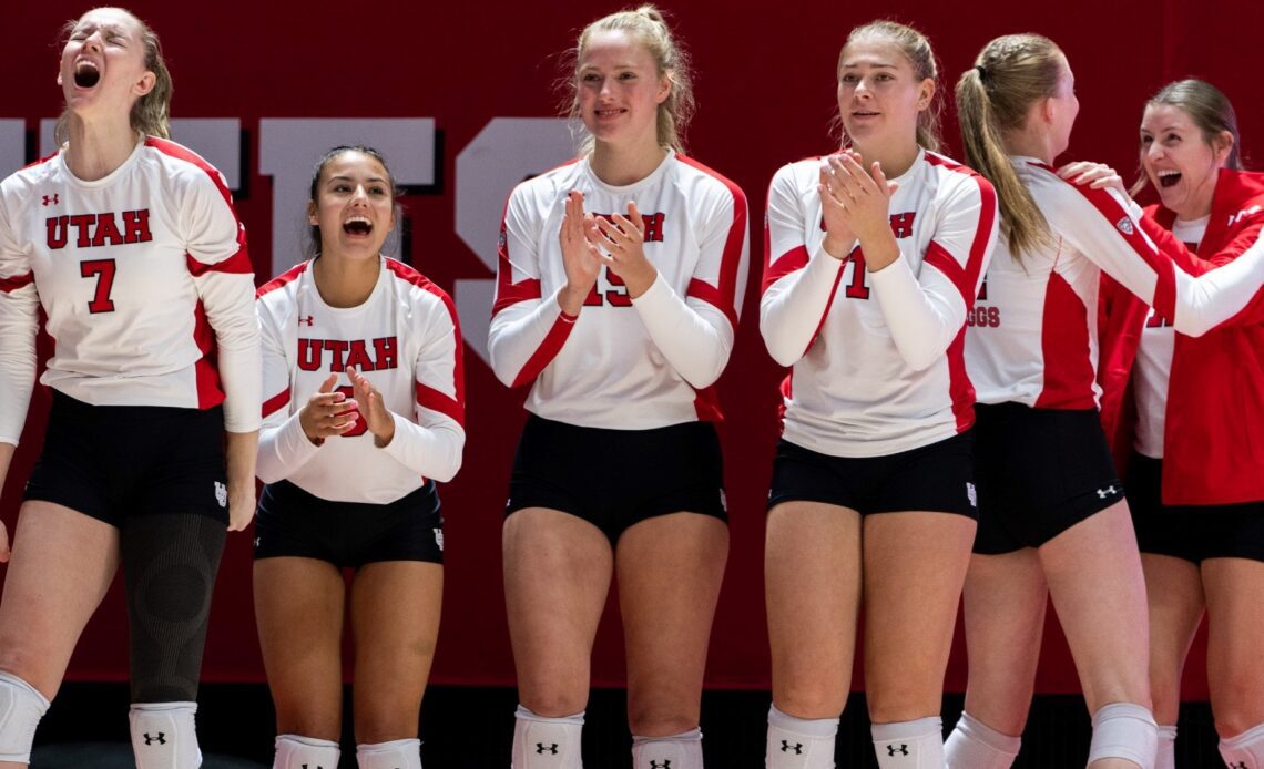 Utah Volleyball Heads To Los Angeles For First Conference Road Trip