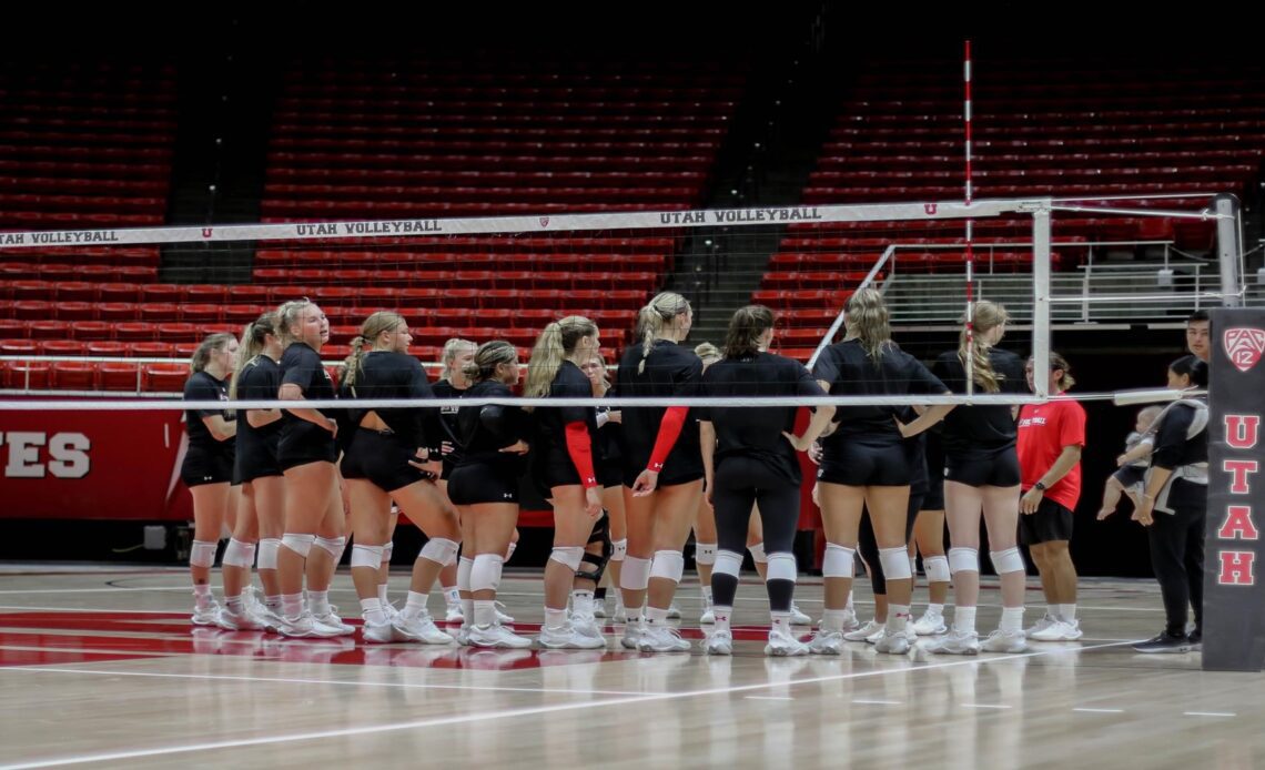 Utah Volleyball Set For Red & White Match This Saturday