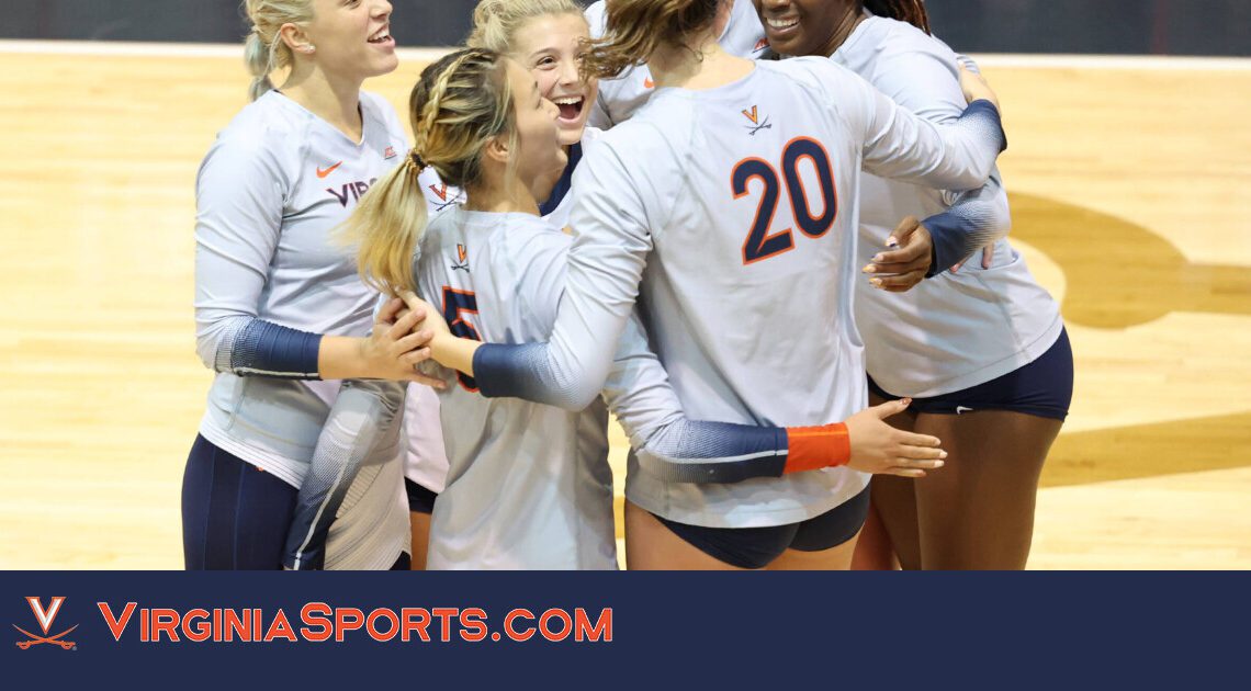 Virginia Volleyball || Virginia Hosts ECU, Mercer & Maryland This Weekend