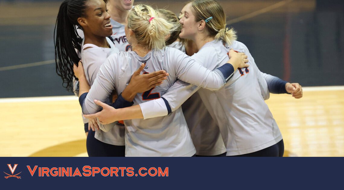 Virginia Volleyball || Virginia Opens ACC Play; Hosts NC State, UNC This Weekend