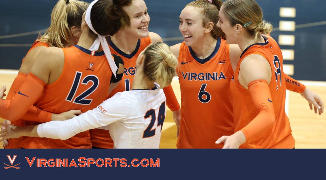Virginia Volleyball || Virginia Withstands Mercer in Five Sets