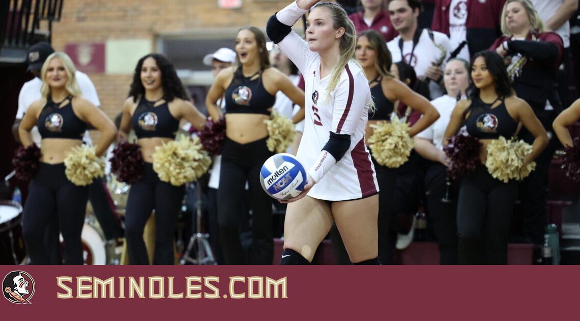 Volleyball Falls to No. 2 Louisville