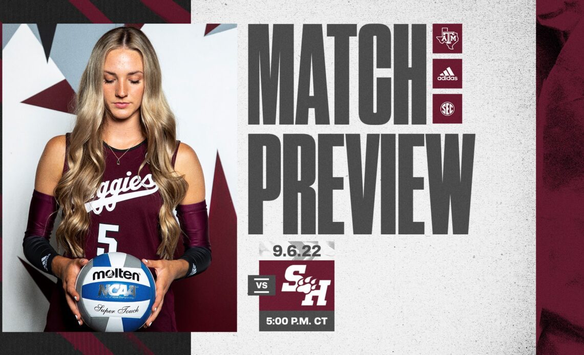 Volleyball Hosts Sam Houston Tuesday - Texas A&M Athletics