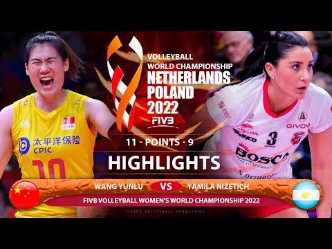 Wang Yunlu vs Yamila Nizetich | China vs Argentina | Highlights | World Championship 2022 (HD)