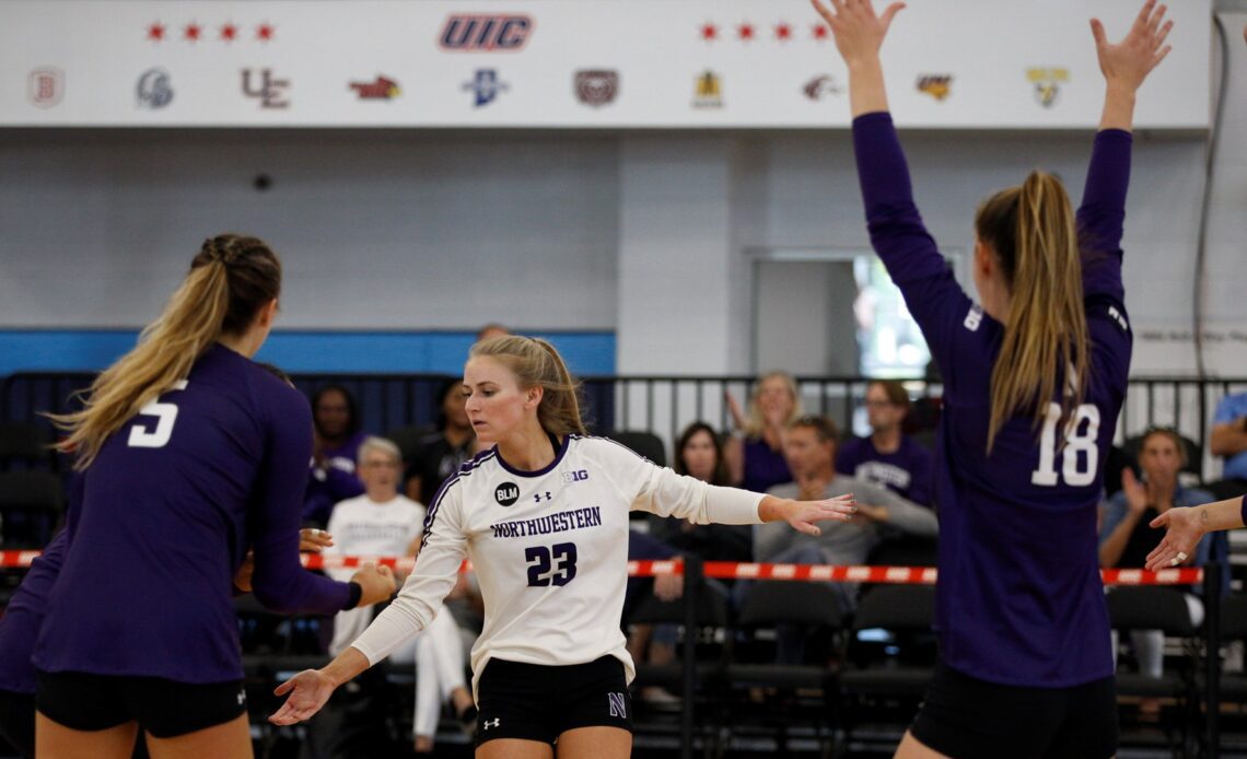 Wildcats Extinguish Flames, 3-0 - Northwestern University Athletics